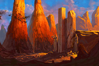 make a realistic environment or level