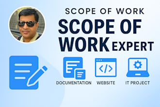 create a professional scope of work for your website or mobile app