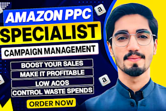 manage amazon ppc campaigns amazon PPC specialist