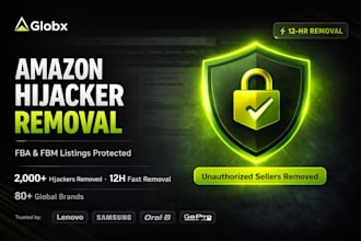 remove the amazon hijacker seller from your product listing in 24 hours