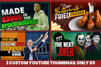 amazing eye catching youtube thumbnails