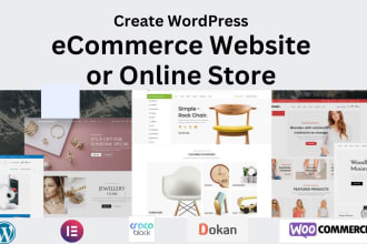 build ecommerce woocommerce online store multivendor with elementor