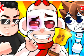 draw you unique youtube thumbnail