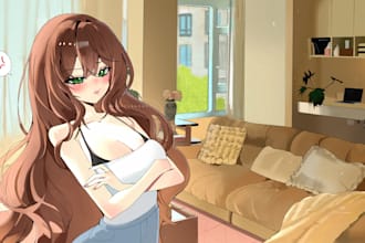 draw and design custom anime art