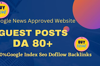 write unique 20 guest post articles and whitehat permanent SEO backlinks