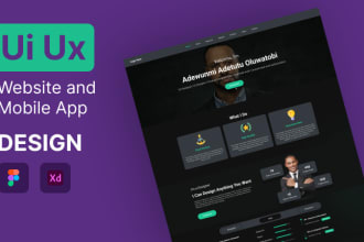 do figma website design, UI UX figma website mockup, saas landing page