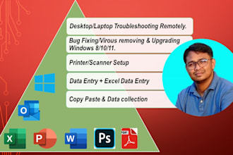 be able to provide you any IT support remotely and smoothly
