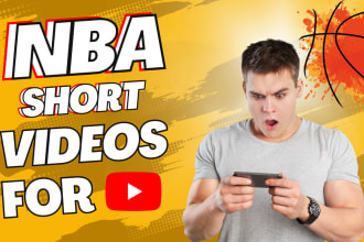 make creative nba, NFL, and all sports short videos