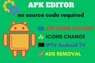 edit your apk file and remove ads, change design, within 12 hours