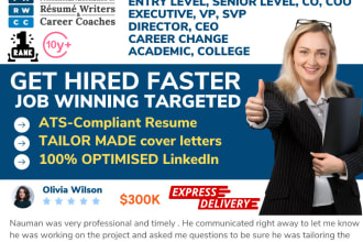 get job, interview winning resume writing, CV, cover letter writing, linkedin