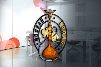 create a fantastic vape or hookah logo design