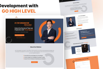 create a systeme io sales funnel landing page design