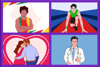 create an vector flat illustration for your web