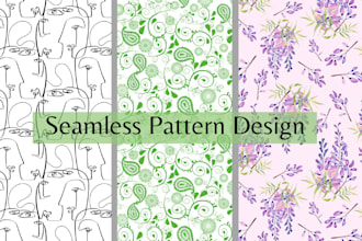 design unique seamless repeat patterns
