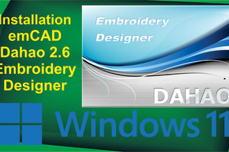 install emcad dahao 2 6 in windows 7 8 10 and 11