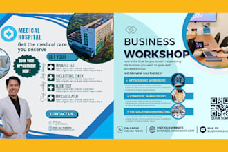 design professional broucher and flyer
