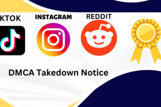 remove leaked,defaming,harassing, copyright,takedown content under dmca
