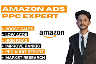 setup and scale amazon PPC campaign, amazon ads management, PPC optimization