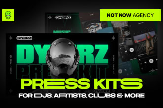 do cutting edge, press kit, epk design