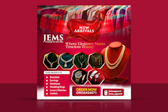 design a fashion flyer for social media post