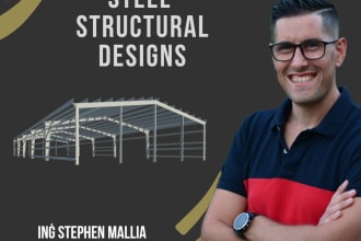 create a steel structure design