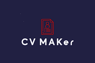 make resume cv maker, builder, cv design, create, creator