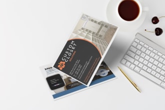 design an eddm mailer, mass mailer or postcard