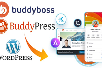 customize wordpress or gamipress buddyboss integration