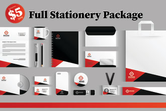 do business card, corporate identity, full stationery pack