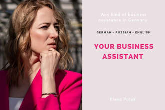 be your business assistant in germany