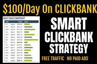 teach smart clickbank affiliate marketing strategy, free traffic