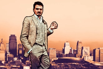create an amazing gta style portrait