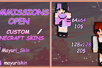 create custom minecraft skins with your wishes