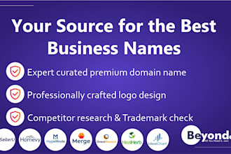 create a creative brandable domain for your business