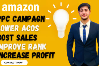 setup your amazon ppc campaigns and manage amazon ppc campaigns
