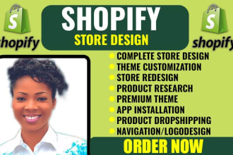 shopify store design shopify website design shopify redesign store design