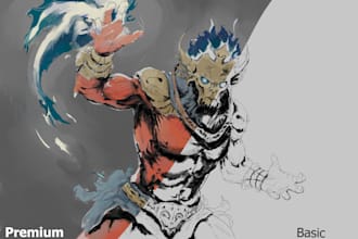 illustrate your character or creature