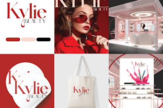 make trade show booth and trade show banner in modern style