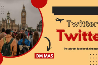 instagram mass dm, twitter mass dm, facebook mas dm