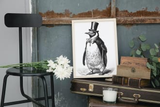 make print on demand high quality ai art