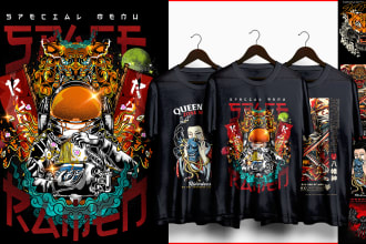 design trendy graphic t shirt design