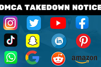 remove copyright content from google,fb,yt,reddit,tiktok, under dmca