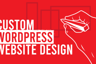 design responsive wordpress website PSD to custom site