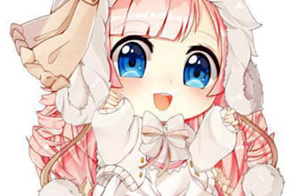 draw your character in chibi art