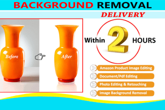 do product photo editing photo retouching and background removal
