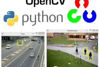 do computer vision and image processing projects using python opencv