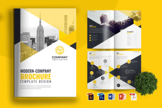 do one pager sell sheet booklet annual report print magazine ad brochure flyer