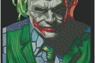 do embroidery digitizing  into dst,pes,in few hours