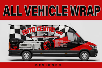 design expert van wrap, truck wrap, and car wrap design