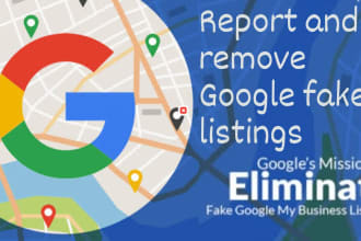 report and remove fake, spam, and duplicate google my business gmb gbp listings